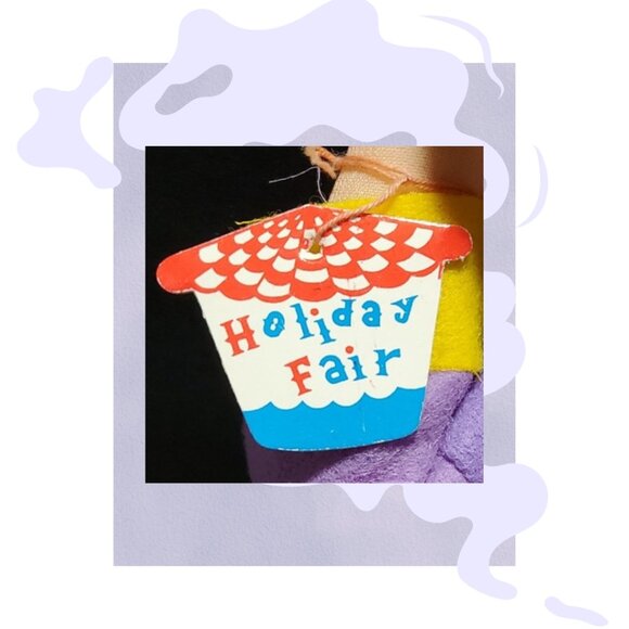 Rare Vintage Holiday Fair Hobo Clown Doll Japan Like New MCM Collectible - Picture 4 of 8